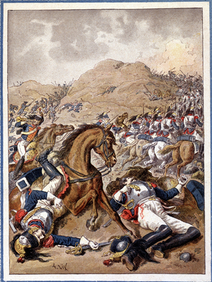Battle of Moskova (also Battle of Borodino), 7 September 1812.