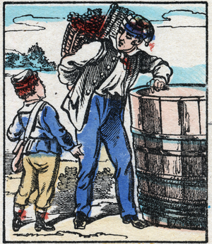 Le Vigneron (print) in "La chanson des metier", late 19th century (print)