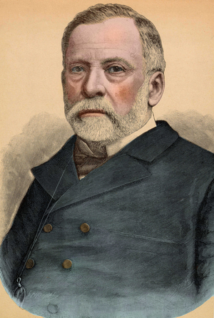 Portrait of Louis Pasteur (1822-1895), French chemist and biologist.