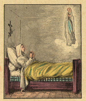 Bernadette Soubirous, 1910 (print)