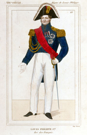 Portrait of Louis Philippe I, King of the French.