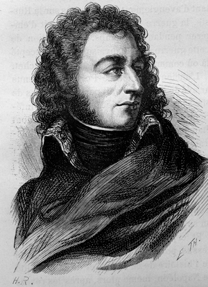 Portrait of Charles John - Baptist Bernadotte (Charles XIV) (1763 - 1844). Engraving of the end of the 19th century in “Histoire de France”” by H. Martin.