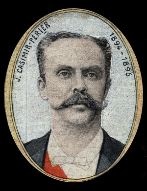 Portrait of Jean Casimir-Perrier (Casimir Perrier, Casimir Perrier, Casimir-Perrier) (1847-1907), President of the French Republic.