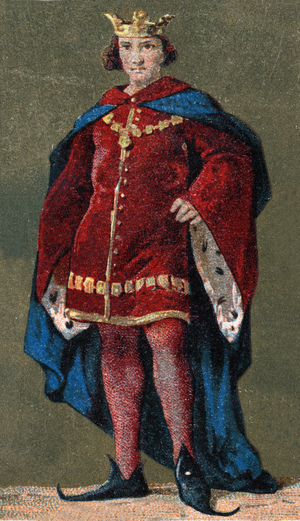Portrait of Philip IV the Bel, King of France.