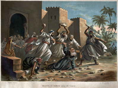 Blessed Raymond Lulle died in Catalan Ramon Llull, in Spanish Raimundo Lulio (Lullo) (Lull) Catalan philosopher, theologian and poet (1235 to 1315).