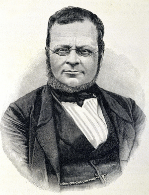 Portrait of Camillo Benso, Count of Cavour (1810-1861), Italian statesman, after a photo of 1860, 19th century