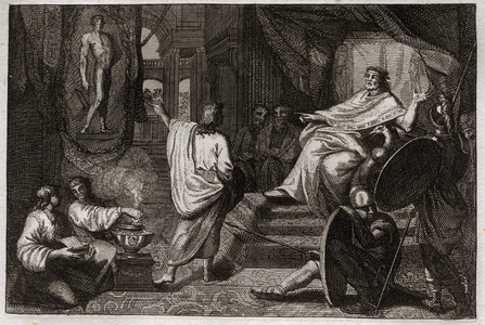 Illustration for the Royaumont Bible, 1811 (engraving)