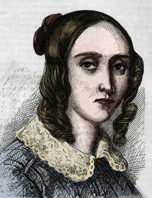 Portrait of Louise Farrenc 1804-1875.Pianist, composer, French teacher.