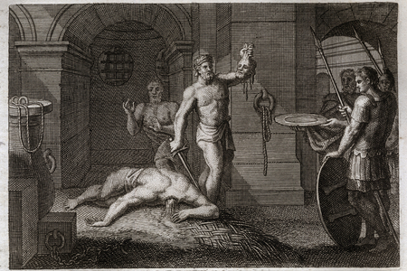 Illustration for the Royaumont Bible, 1811 (engraving)