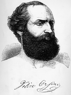 Portrait of Felice Orsini