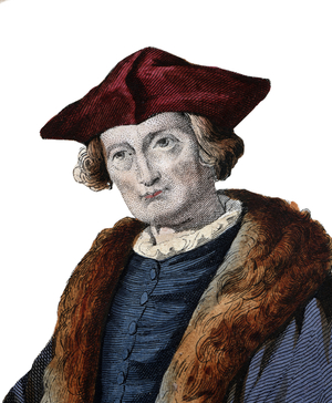 Portrait of Jacques Auguste de Thou (Thuanus) (1553-1617), President of the Parlement de Paris. 