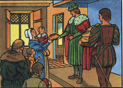 Le roi de France Louis XII (1462-1515) “” Pere du Peuple”” Anonymous illustration in “” Collection des souverains et chefs d'état de France”””. 20th century. Private collection.