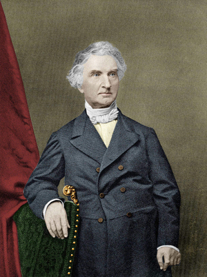 Baron Justus von Liebig, German chemist (1803-1873).