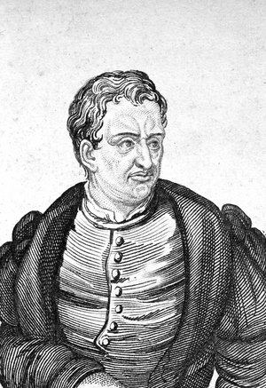 Portrait of Christopher Columbus.