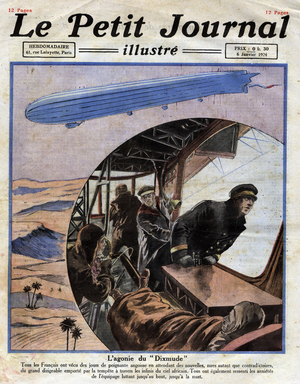 The agony of the “Dixmude", 1924 (print)