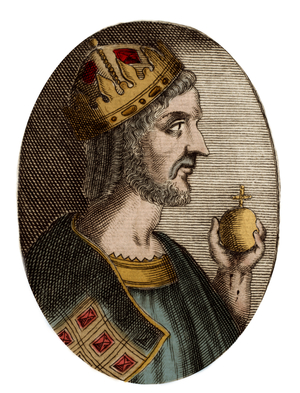Portrait of Justinian I (The Great) (482-565), Eastern Roman Emperor