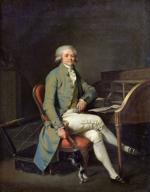 Maximilien de Robespierre (1758-94) c.1791 (oil on canvas)