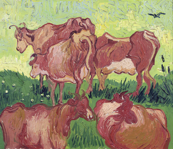 Cows, 1890 (oil on canvas)