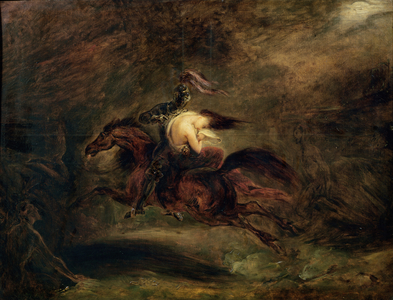 The Dead Go Quickly, 1830 (oil on canvas)