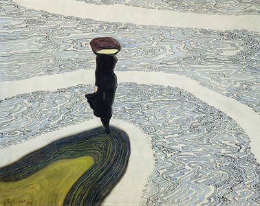 Woman at the Shoreline, 1910 (oil on canvas)