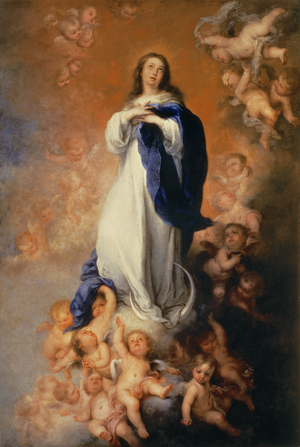 The Immaculate Conception of Los Venerables, c.1678 (oil on canvas)