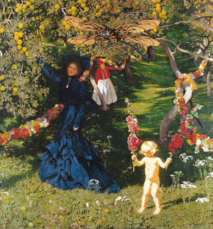 The Strange Garden, 1903 (oil on canvas)