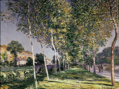 The Walk, 1890 (oil on canvas)