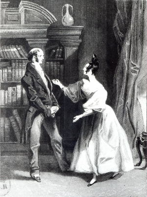 Illustration from 'Pride and Prejudice' by Jane Austen, 1833 (engraving)