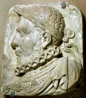 Portrait of Henry II of France (marble)