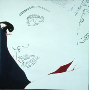 Rita Hayworth 7 (Shanghai) 1989 (acrylic on canvas)