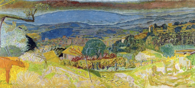 View of Le Cannet, 1928 (oil on canvas)