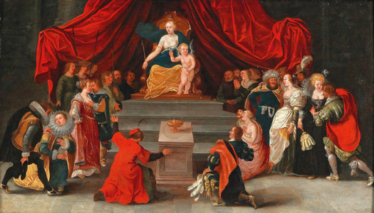 Homage to Venus (oil on canvas)
