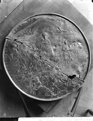 Disc of Theodosius I (347-395) the Great, c.379-395 (silver)