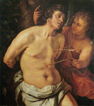 St. Sebastian (oil on canvas)