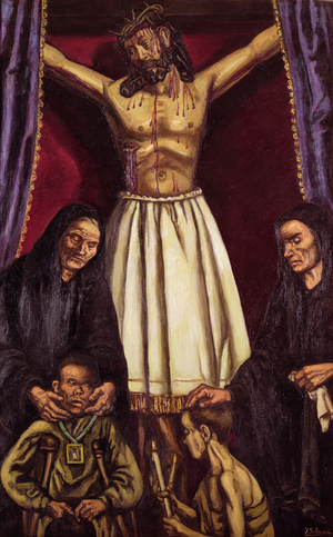 The Vow (oil on canvas)