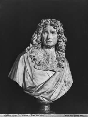 Bust of Jean-Baptiste Colbert de Torcy (marble)