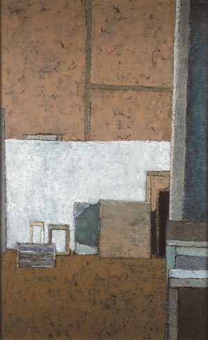 Corner of the Studio, 1961 (oil on canvas)