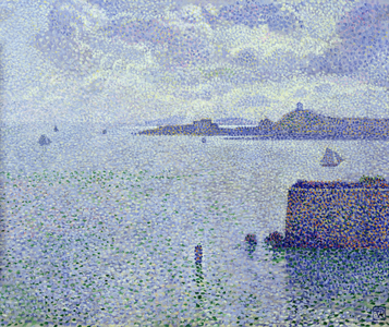 Sailing Boats in an Estuary, c.1892-93 (oil on canvas)