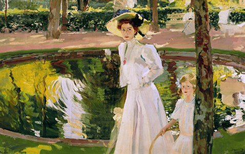 The Garden, 1913 (oil on canvas)