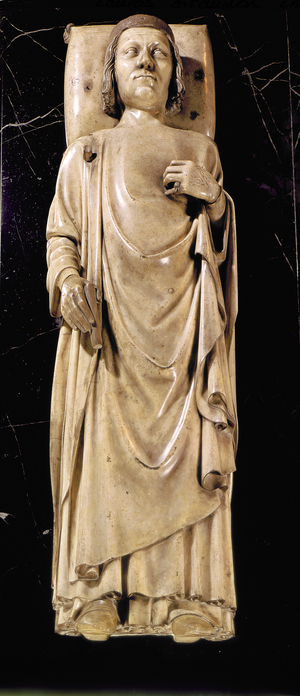 Effigy of Charles V (1338-80) the Wise, c.1364 (marble)