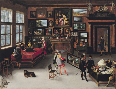 Science and the Arts (oil on canvas)