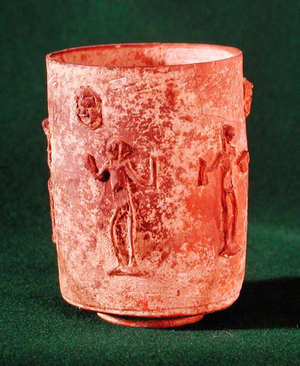 Drinking vessel, from Heudebouville, Eure (stone)