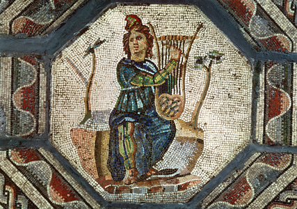 Orpheus Charming the Animals (mosaic)