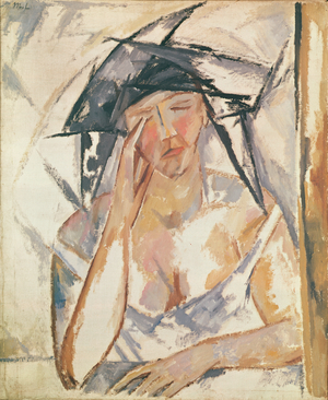 Portrait of a Woman, 1911 (oil on canvas)