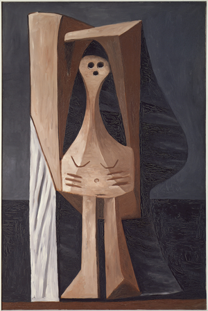 Large bather, 1929 (oil on canvas)