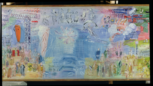 La Fee Electricite, 1937 (oil on canvas) (detail) (see also 156131 to 156149)