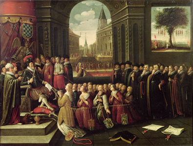 The Tyranny of the Duke of Alba (oil on canvas)