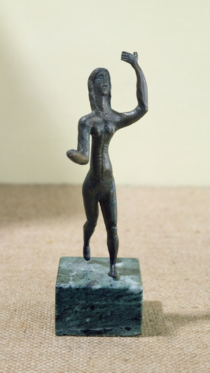 Dancer, from Neuvy-en-Sullias, Tene III (bronze)