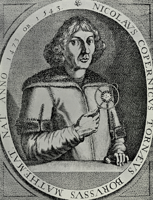 Copy of a Self Portrait (engraving) (b/w photo)