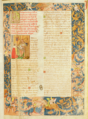 Page from the 'Chronicle of King Duarte I (1391-1438) (vellum)